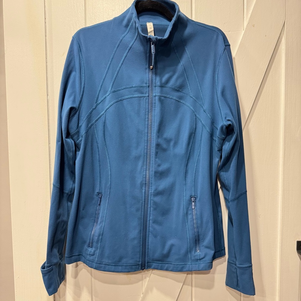 Lululemon Blue Align Full Zip Jacket ~Size 16